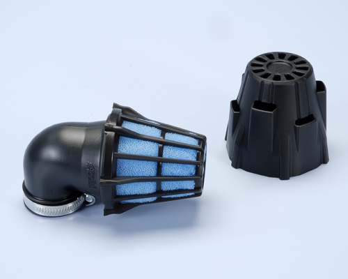 203.0094 Air Box Polini inclinato 90' imbocco D.37- Ricambi e Accessori Moto