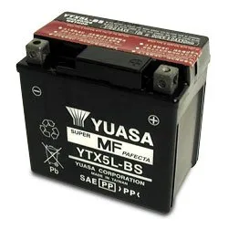 Batteria Yuasa YTX5L-BS 12v 4ah- Ricambi e Accessori Moto