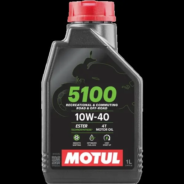 104066 Olio Motul 5100 ester 4 Tempi 10W40 Technosyntese- Ricambi e Accessori Moto