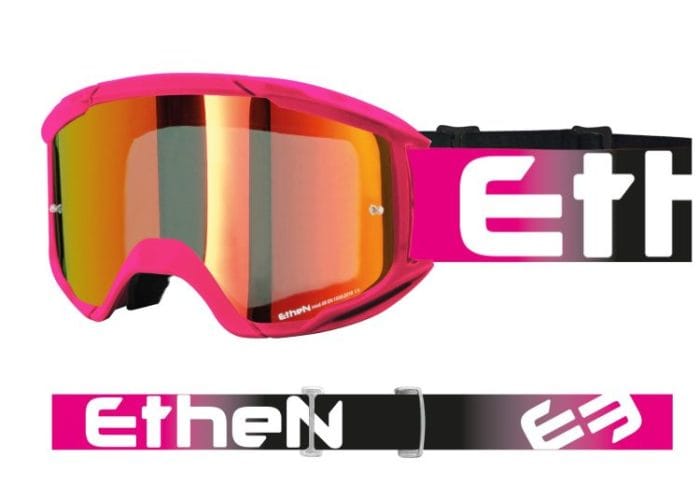 Maschera Cross ETHEN OTG06 Middle Pink Printed - Abbigliamento e Accessori