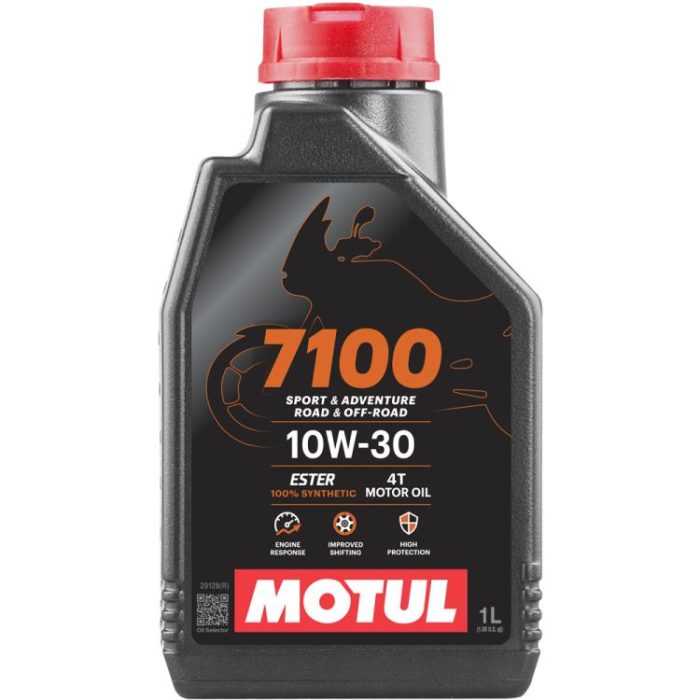 104089 Olio Motul 7100 4 Tempi 10W30 100% Synthese Ester