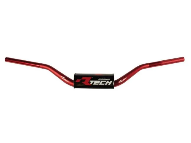 Manubrio Cross Mod. PIT B Alluminio Rosso RaceTech D.28- Ricambi e Accessori Moto