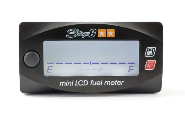 S6-4036/BK Strumento livello Benzina MKII digital Stage6- Ricambi e Accessori Moto