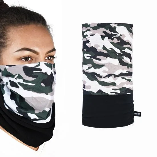 Scaldacollo Moto a Tubolare in Microfibra e Pile Oxford - Abbigliamento e Accessori