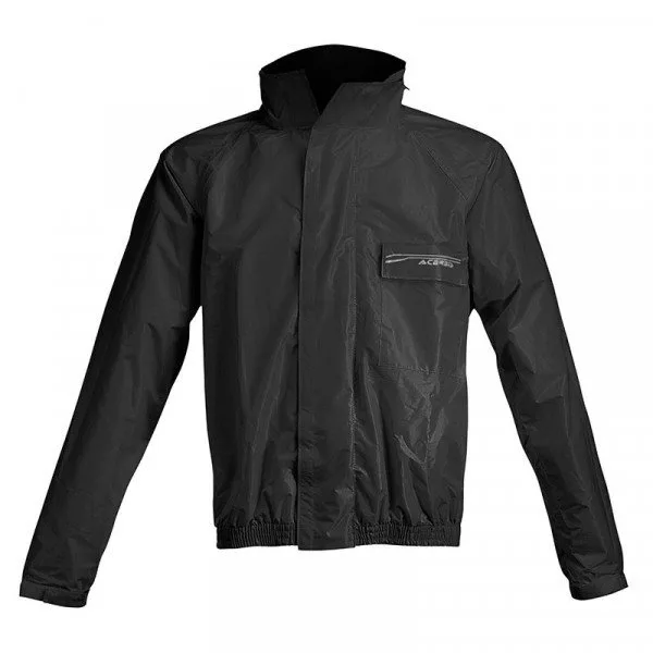 Antipioggia Moto Divisibile Nero Acerbis Logo Abbigliamento e Accessori