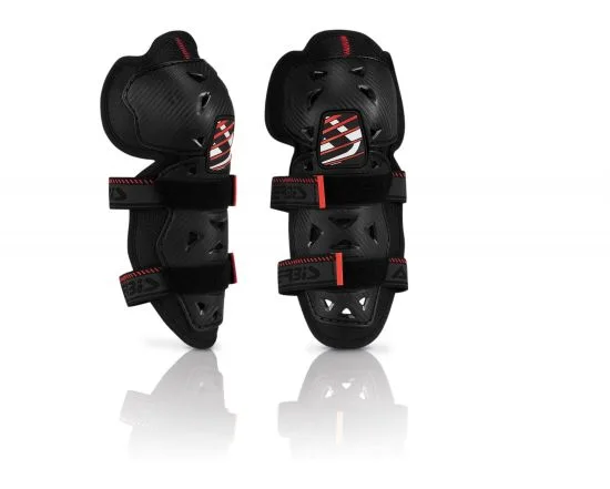 Ginocchiere Motocross con chiusura Velcro Junior Acerbis - Abbigliamento e Accessori