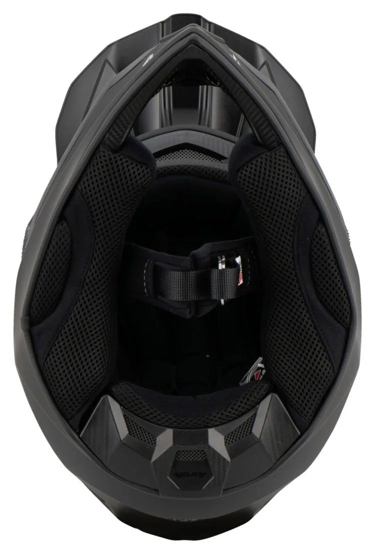 Casco Motocross Airoh Wraap Color Black Matt - Motocross Motard 2206