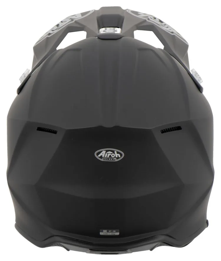 Casco Motocross Airoh Wraap Color Black Matt - Motocross Motard 2206