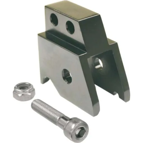 Rialzo ammortizzatore Minarelli Alluminio Nero Satinato- Ricambi e Accessori Scooter