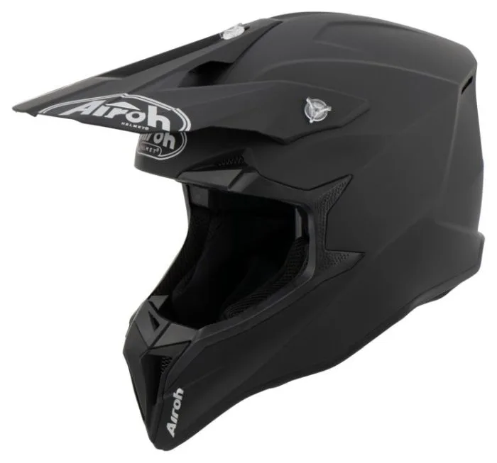 Casco Motocross Airoh Wraaap Color Black Matt - Motocross Motard 2206