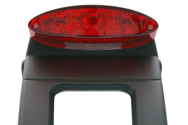 Parafango Portatarga Posteriore CE con Fanalino Led - Motocross Motard