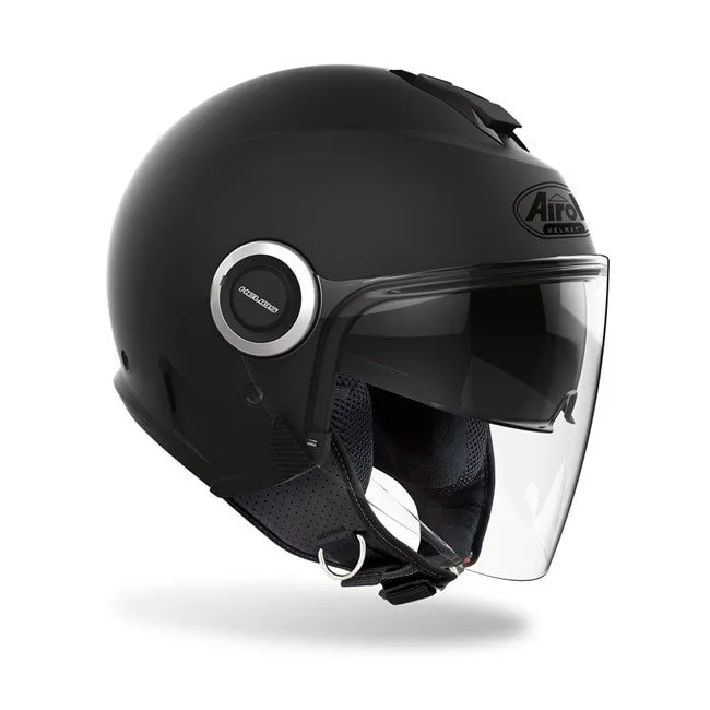 Casco Jet Airoh Helios colore Nero Opaco - Abbigliamento e Accessori