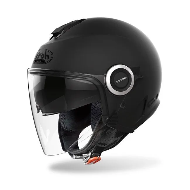 Casco Jet Airoh Helios colore Nero Opaco - Abbigliamento e Accessori