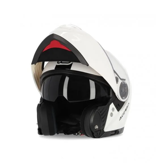 Casco Modulare Acerbis Rederwel Colore Bianco - Abbigliamento e Accessori