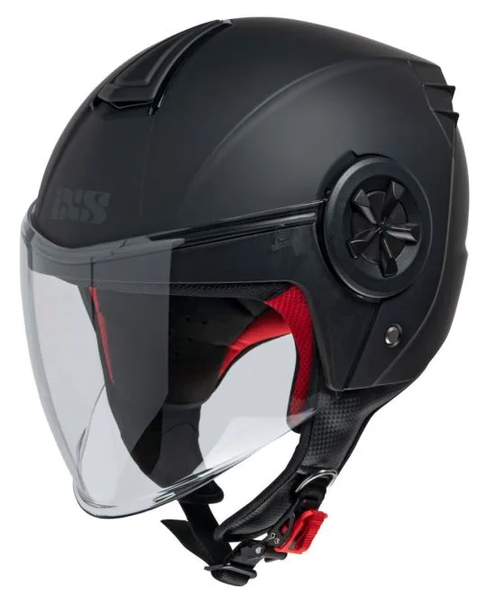 Casco Jet IXS Modello 851 1.1 Colore Nero Opaco Abbigliamento e Accessori