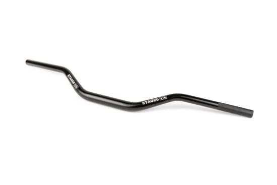 Manubrio Motocross Stage6 Alluminio Nero D.28,6 - Ricambi Motocross Motard