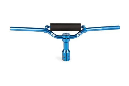 Manubrio Scooter con Supporto Corto STR8 Alluminio Blu - Ricambi e Accessori Scooter
