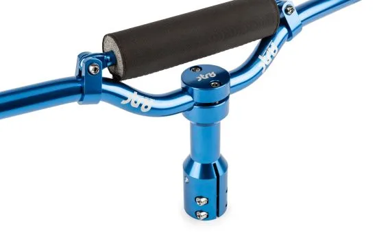 Manubrio Scooter con Supporto Corto STR8 Alluminio Blu - immagine 2