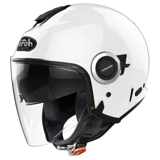 Casco Jet Airoh Helios colore Bianco - Abbigliamento e Accessori