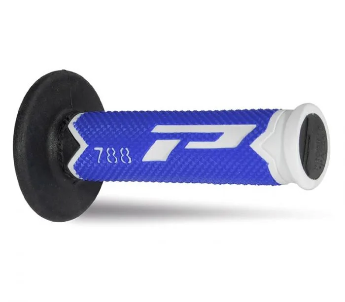 Manopole Motocross Progrip 788-217 Bianco - BLU - Nero - Ricambi Motocross Motard