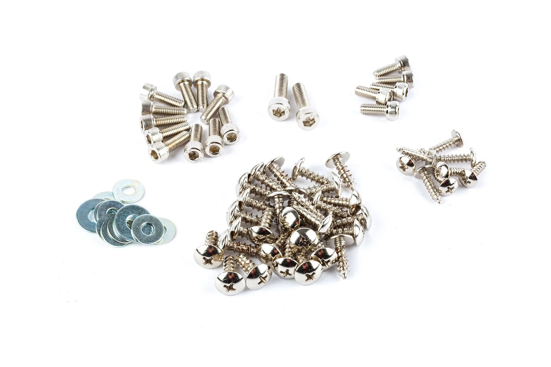 Viti Carena Kit Acciaio Cromato Yamaha Aerox - Ricambi Scooter 50