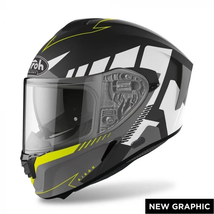 Casco Integrale Airoh Spark Rise Black Matt - Abbigliamento e Accessori