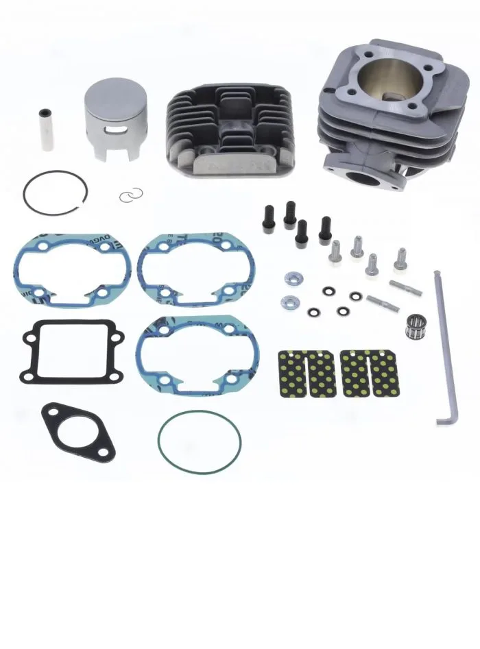 Gruppo Termico Athena Big Bore Alluminio D.47.6 Testa Piatta Minarelli Verticale - Ricambi e Accessori Scooter