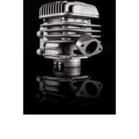 Gruppo Termico Athena Big Bore Alluminio D.47.6 Testa Piatta Minarelli Verticale - Ricambi e Accessori Scooter