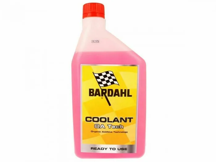 Liquido refrigerante COOLANT OA Tech Rosso - Ricambi e Accessori Moto