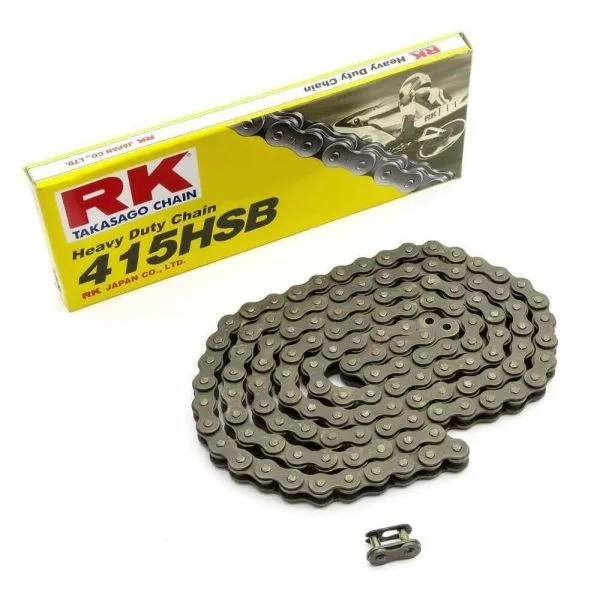 Catena RK 415HSB Rinforzata 136 Maglie Giunto a Clip - Ricambi e Accessori