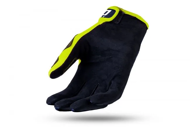 Guanti Motocross Bambino Colore Nero-Blu-Giallo - Abbigliamento e Accessori