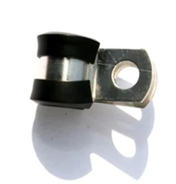 Faschetta in Acciaio Tenuta Tubo in Treccia - Ricambi e Accessori Moto