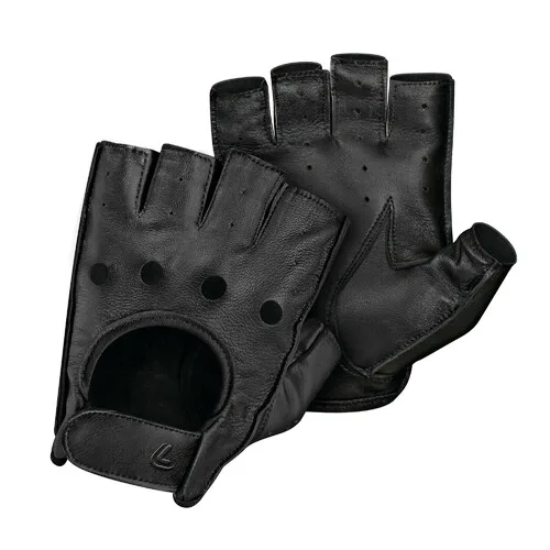 Guanti Moto Pelle Senza Dita - Abbigliamento e accessori