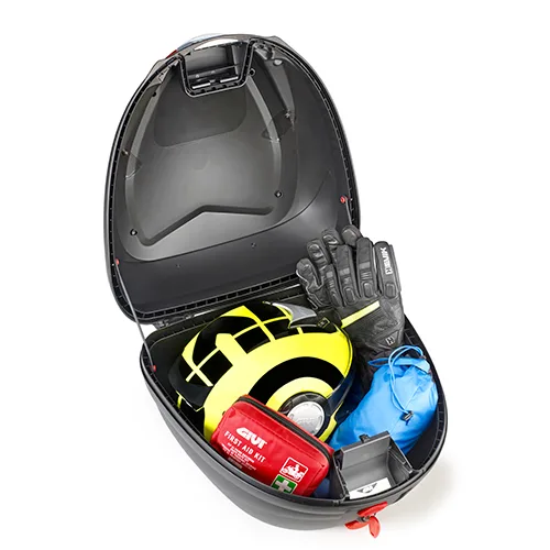 Bauletto Givi Monolock 33 litri Nero Catadiottri Rossi B330N - Ricambi e Accessori Moto