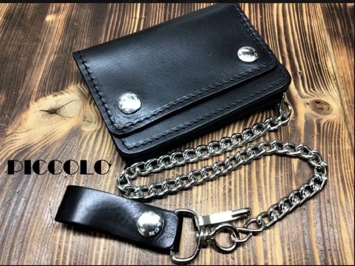 Portafoglio Biker Wallet Pelle Uomo a Fisarmonica - Abbigliamento e Accessori