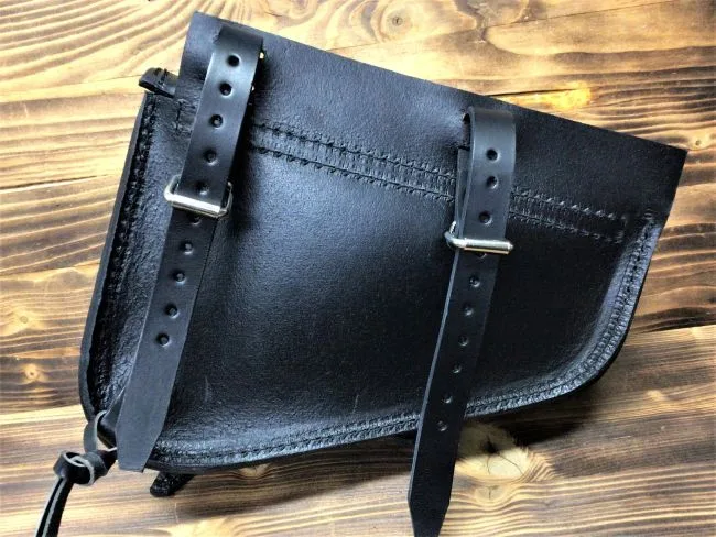 Borsa Laterale Destra Cuoio Choppers 003 per Harley Sportster - Ricambi e Accessori Moto