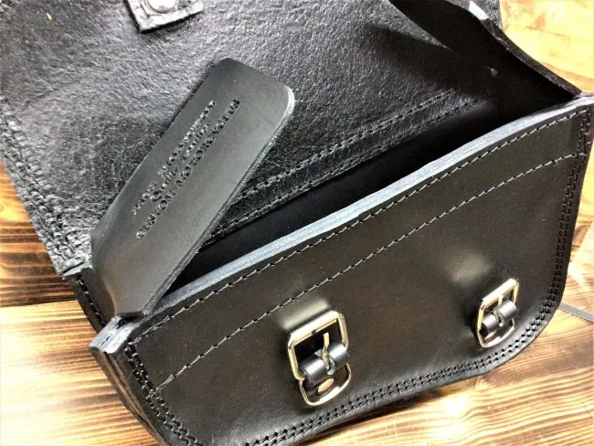 Borsa Laterale Destra Cuoio Choppers 003 per Harley Sportster - Ricambi e Accessori Moto
