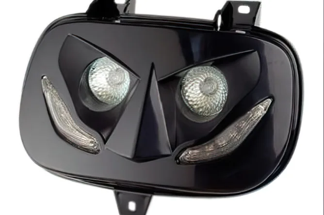 Maschera Doppiofaro R8 Nero Yamaha BW's fino al 2004 - Ricambi e Accessori Scooter