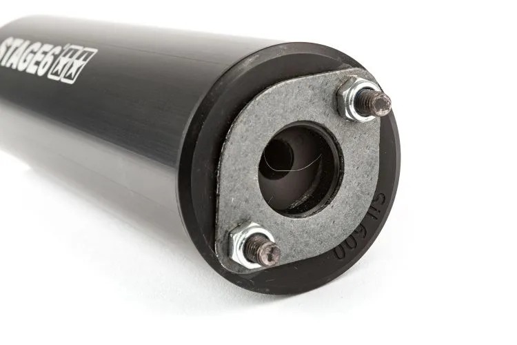 Marmitta Stage6 STREETRACE Passaggio Basso AM6/Derbi - Ricambi Motocross Motard