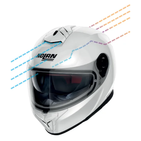 Casco Modulare Nolan N90-3 Nero Opaco - Abbigliamento e Accessori