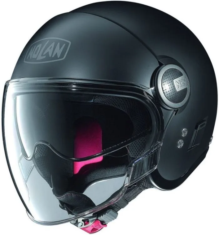 Casco Demi Jet Nolan N21 Visor Nero Opaco - Abbigliamento e Accessori