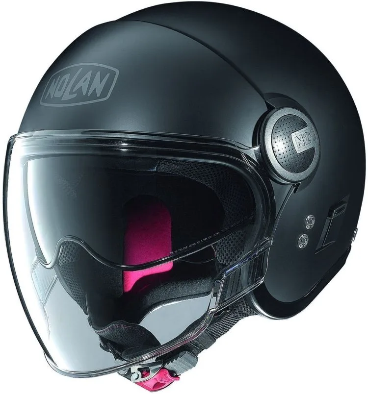 Casco Demi Jet Nolan N21 Visor Nero Opaco - Abbigliamento e Accessori