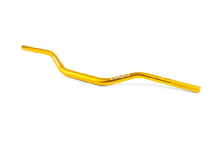 Manubrio Motocross Stage6 Alluminio Oro D.28,6 - Ricambi Motocross Motard