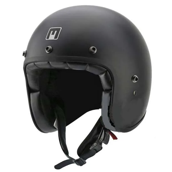 Casco Jet Custom MPH H-EASY Fiberglass Nero Opaco - Abbigliamento e Accessori