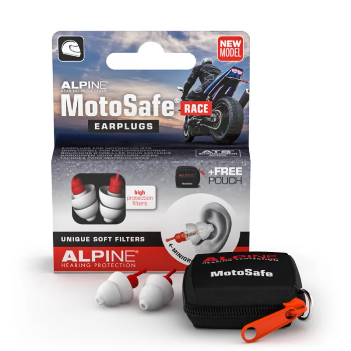 Tappi Orecchie Alpine MotoSafe Race - Abbigliamento e Accessori