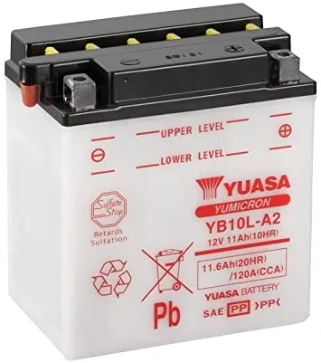 Batteria Yuasa YTX7A-BS 12V 6Ah - Pronta All'Uso Con Acido Incluso - Foto 10