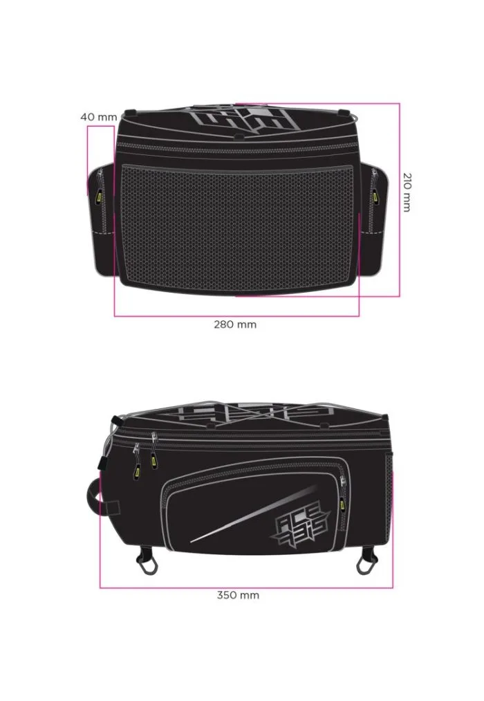 Borsa da Sella Acerbis Gran Tour 21LT-27LT Espandibile - Ricambi e Accessori Moto