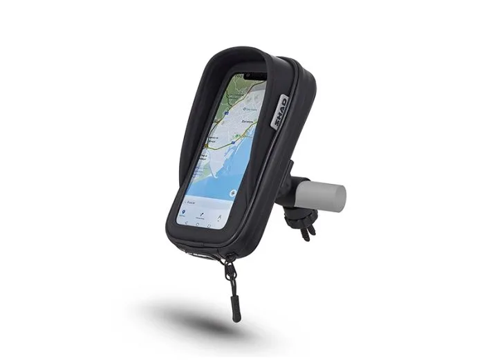 Porta Cellulare da Manubrio SHAD con Custodia 180x90 - Ricambi e Accessori Moto