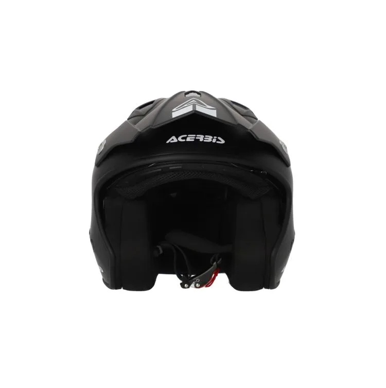 Casco Jet Trial Acerbis Aria Nero Opaco - Abbigliamento e Accessori