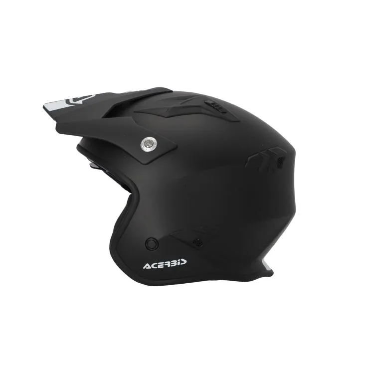Casco Jet Trial Acerbis Aria Nero Opaco - Abbigliamento e Accessori